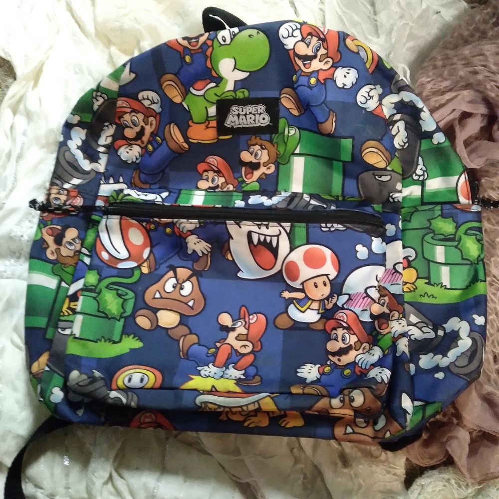 Super Mario bookbag